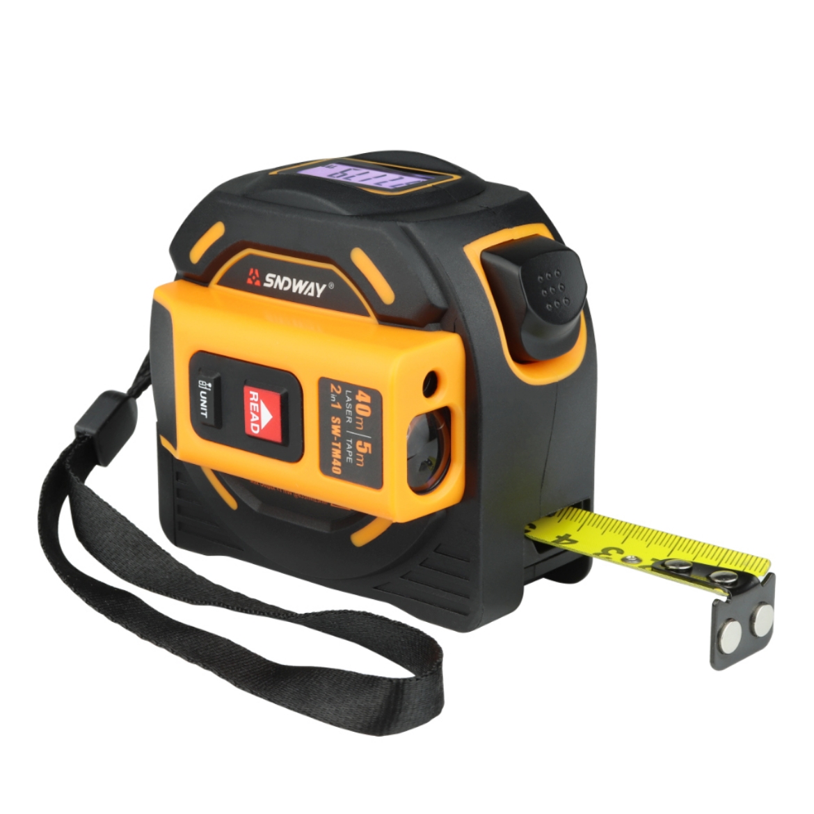SNDWAY SW-TM40A Lazer Mesafe Ölçerli Şerit Metre resmi