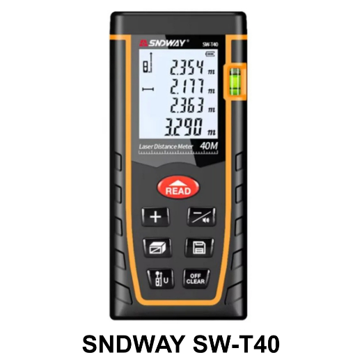 SNDWAY SW-T40 Lazer Mesafe Ölçer resmi